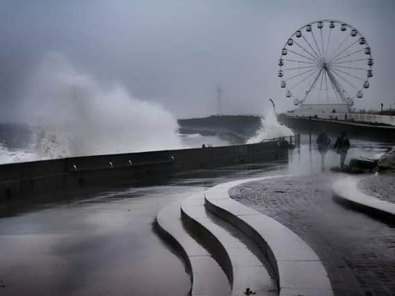 A blustery morning at Seaburn. Picture: Ian Maggiore.