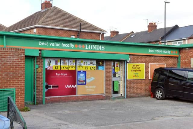The Londis store in Lincoln Avenue, Silksworth.