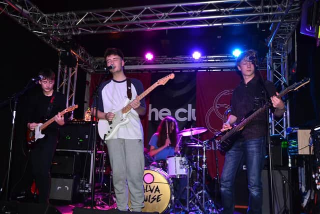 Young Newcastle band Baltic opening for The Blinders at The Cluny. Pic: Gary Welford.