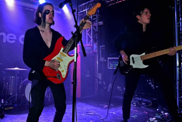The Blinders performing at The Cluny. Pic: Gary Welford.