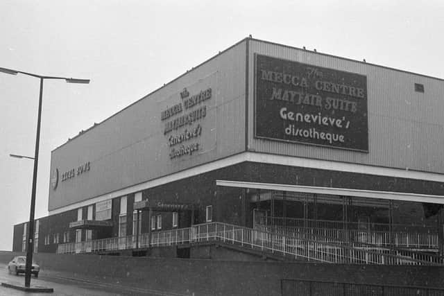 The Mecca Centre in the late 1970s.