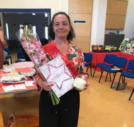 Lisa Stewart has even won a Slimming World award for her weight loss.