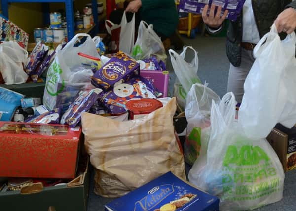 Food banks are on the increase.