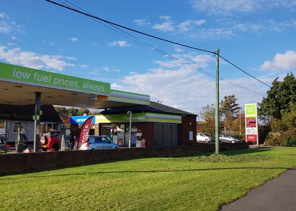 The petrol station hoped to sell alcohol between 7am and 10pm.