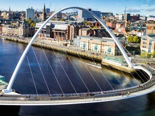 Newcastle upon Tyne, Bolton and Blackpool were named among the best value areas in the North of England to buy a home
