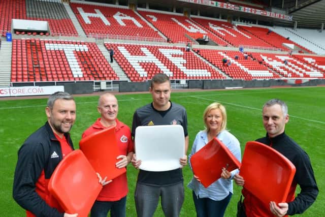 Sunderland fans have helped change thousands of seats at the Stadium of Light.
