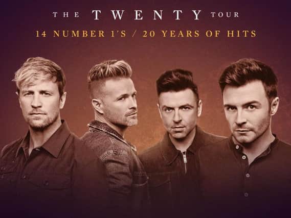 Westlife will now play two dates at the Metro Radio Arena in Newcastle as part of their 'Twenty' tour in 2019.