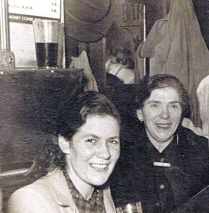 'Nana' Kate, pictured right, whose first husband was Robert Reid Revely.
On the left is Mrs Joan Elsie Revely who married Robert R. Revely, the son of Katherine and Robert Reid Revely.