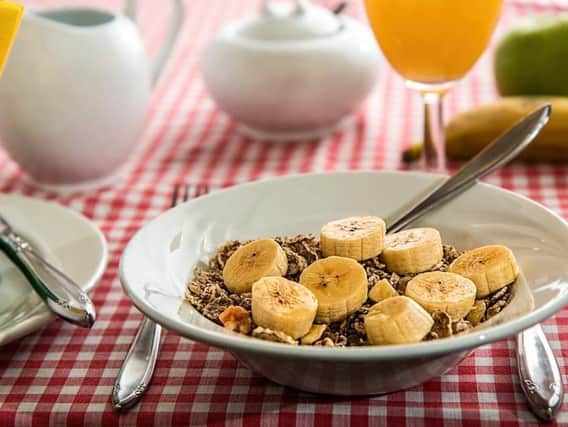 A healthy breakfast gives you the best start to the day.