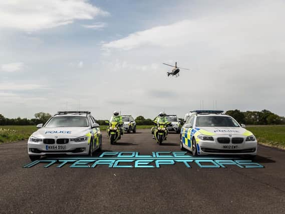 The episode showing the pursuit through Hartlepool will be shown on the Police Interceptors show this Monday.