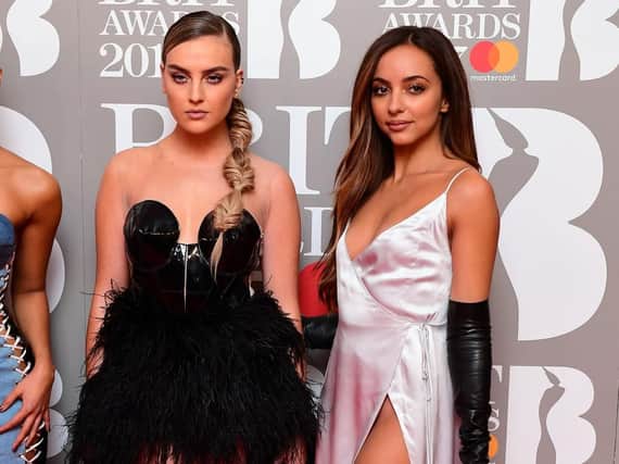 South Shields own Perrie Edwards and Jade Thirlwall at the Brit Awards