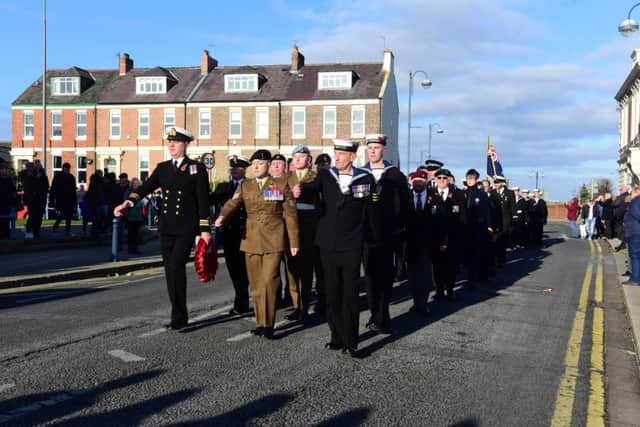 Seaham Remembrance Day Parade has previously started on Tempest Road before turning onto North Terrace.