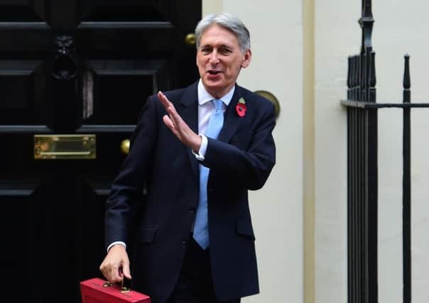 Chancellor Philip Hammond outside 11 Downing Street before heading to the House of Commons to deliver his Budget. Picture by David Mirzoeff/PA Wire