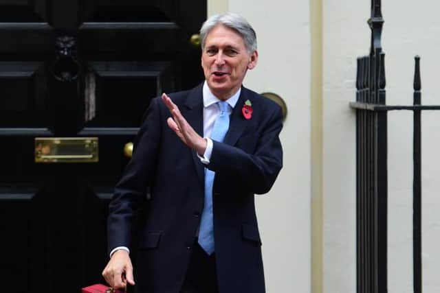 Chancellor Philip Hammond outside 11 Downing Street before heading to the House of Commons to deliver his Budget. Picture by David Mirzoeff/PA Wire