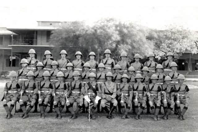 The Durham Light Infantry (DLI) Buglers Sudan in 1937, which carries on the Sunderland theme - sitting front row five people from the right is Bugler Pallas - a pre-war regular who served in India and the Sudan returned to England in 1938. On the outbreak of war, he was recalled and joined 6th DLI where he earned a military medal in the retreat to Dunkirk. He was killed in action in Sicily in 1943.