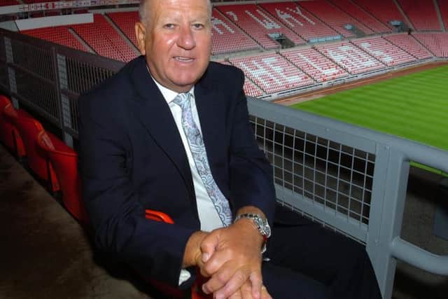 Sir Bob Murray at the Stadium of Light