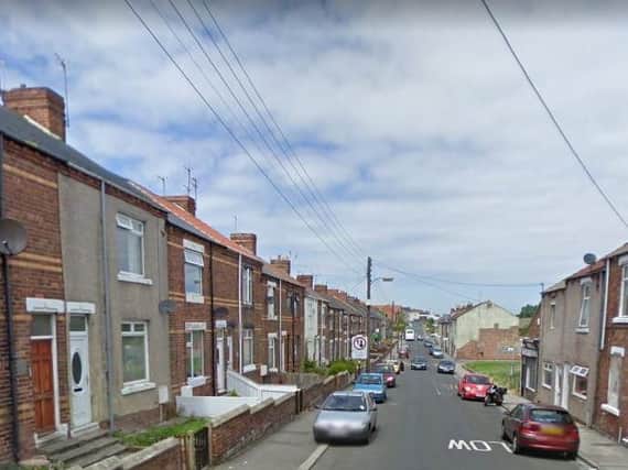 The chip pan fire broke out in a house in Fifth Street, Horden, in the early hours of today. Image copyright Google Maps.