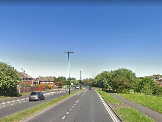Traffic on the B1405 has faced delays. Image copyright Google Maps.