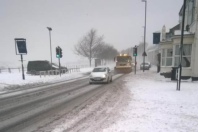 Winter maintenance during the Beast from the East in Penshaw