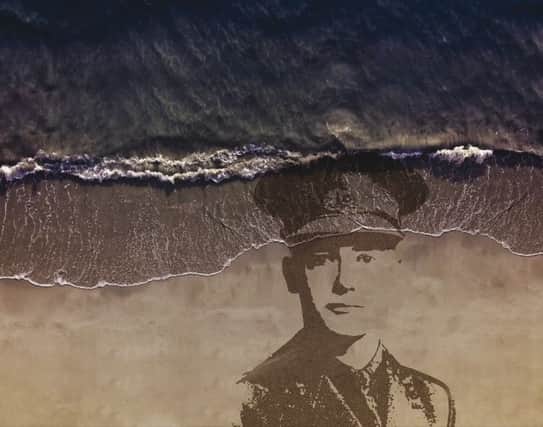 Pages of the Sea will see images of soldiers etched in the sand