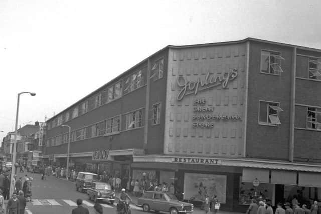 Joplings pictured in John Street in June 1962.