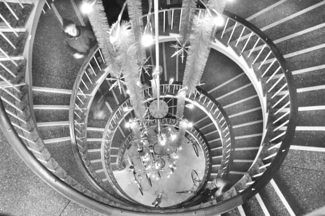 The spiral staircase at Binns still remains in  the memory of Echo readers.