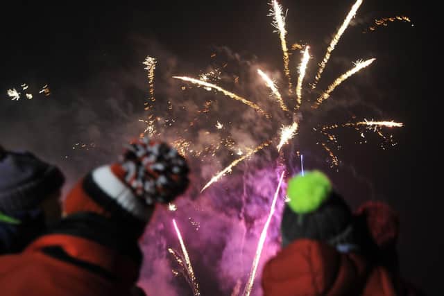 Houghton and District 41 Clubs Firework Spectacular at Hetton Lyons Cricket Club.