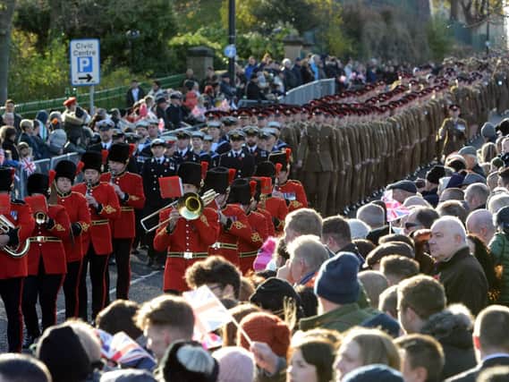 Hundreds of servicemen and women will attend this year's event, as they have in previous years.