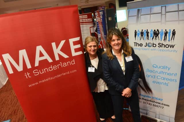 The Job Show organisers Victoria Clarke (left)  and Caroline Connaughton