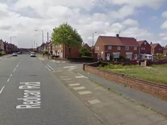 Redcar Road in Red House, Sunderland. Copyright Google Maps.