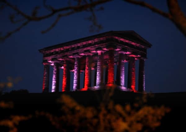 Penshaw Monument has been lit up for a number of occasions and causes in recent years.