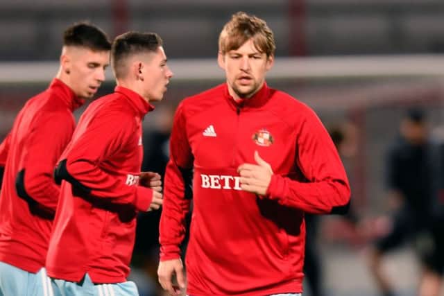 Glenn Loovens has been left impressed by two Sunderland youngsters