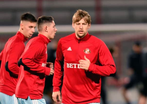 Glenn Loovens has been left impressed by two Sunderland youngsters