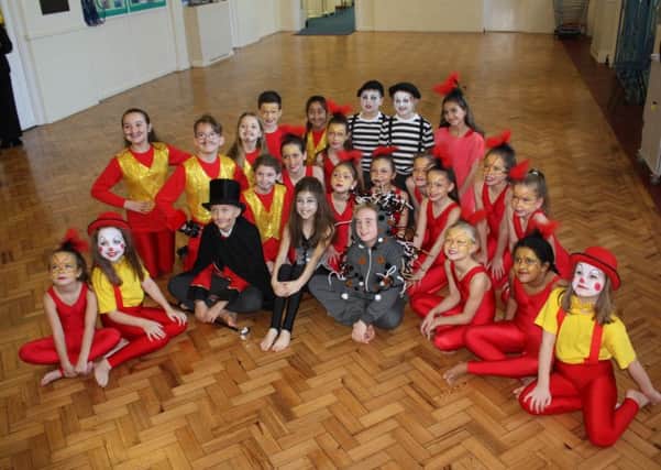 The cast of The Tempest at Fulwell Junior School.