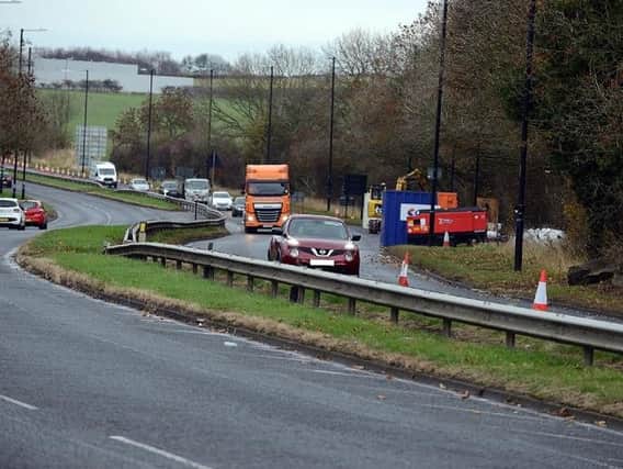 New lane closures on the A690 near Houghton Cut.
