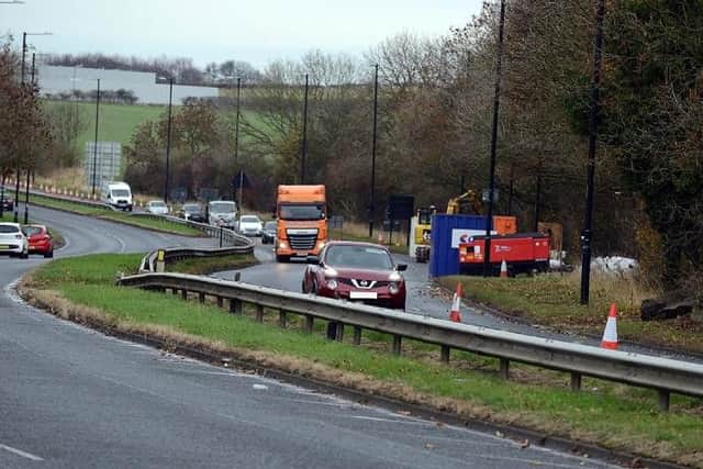 New lane closures on the A690 near Houghton Cut.