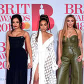 Little Mix at the Brit Awards. Picture: PA.