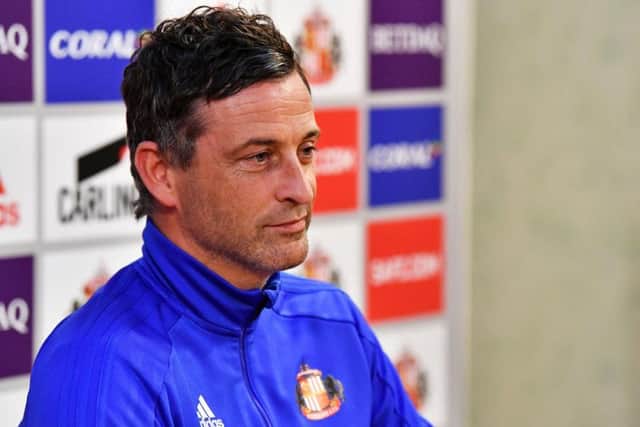 Jack Ross, Sunderland manager.