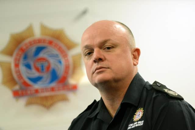 Tyne and Wear Fire and Rescue Service assistant chief fire officer community safety Alan Robson