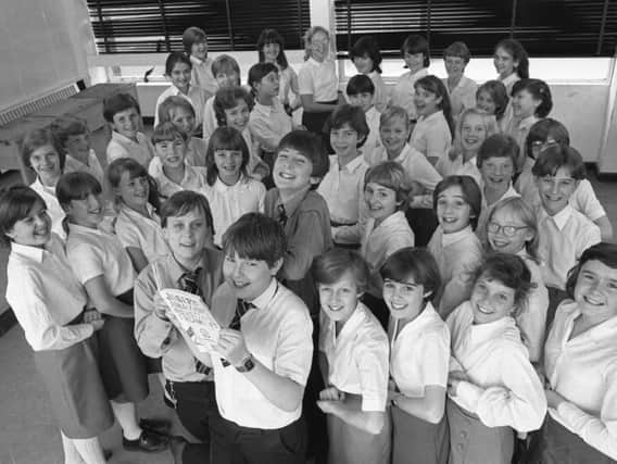 Recognise any of these happy faces from the Monkwearmouth School Choir in 1983?