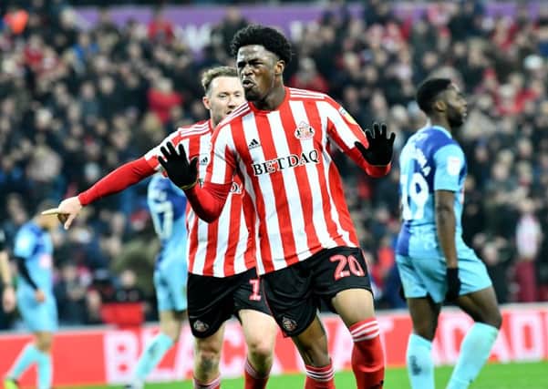 Sunderland striker Josh Maja was the standout performer in the Wycombe draw