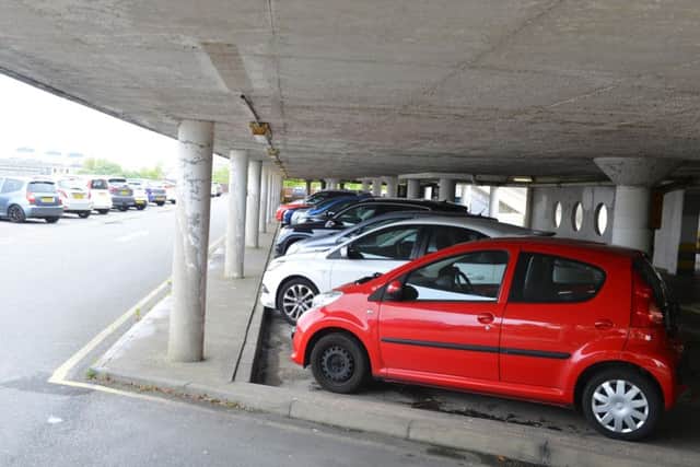 Sunderland Civic Centre car park.