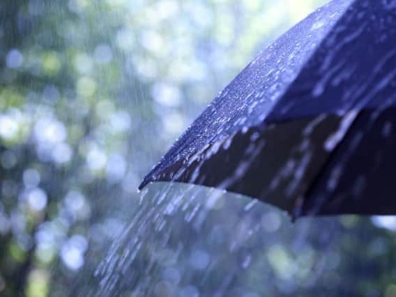 The weather in Sunderland is set to be miserable today as forecasters predict heavy rain throughout the day