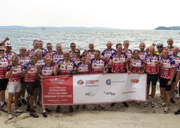 People who took part in last year's Cycle Challenge event.