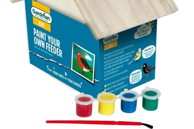 Paint Your Own Bird Feeder.