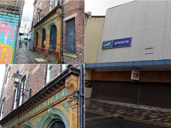 The former JJB Sports store in High Street West is to become a new bar while an ornate pub front in Pann Lane will also be restored.