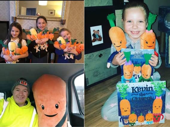 Thank you to everyone who shared a Kevin the Carrot picture.
