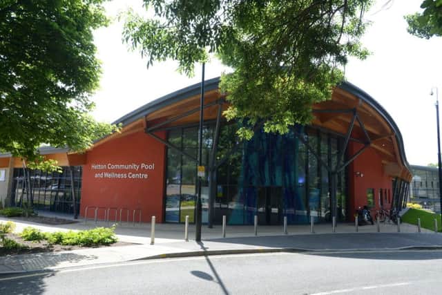 Hetton Community Pool and Wellness Centre.