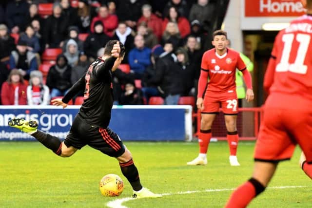 Bryan Oviedo was given a more advanced role against Walsall