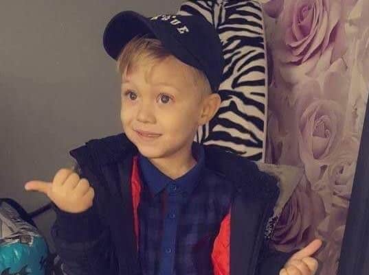 'Little star' Sheldon died on Monday in hospital, surrounded by his family.